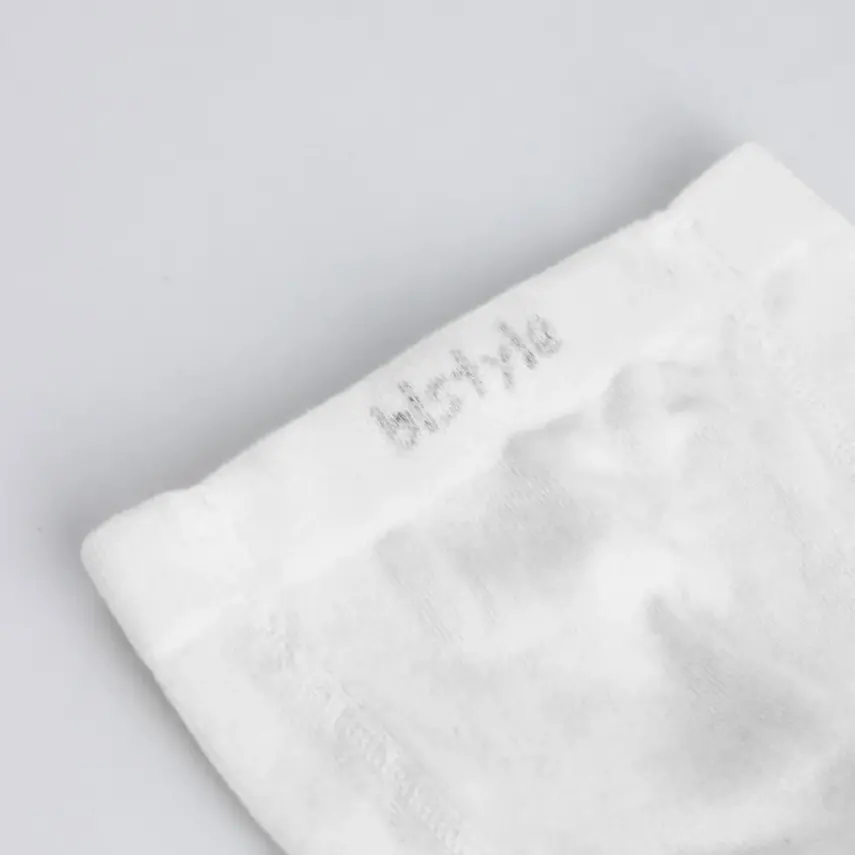 Bistyle Çorap Külotlu Kaymaz Penye Basic Beyaz - 7