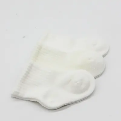 Bistyle Çorap Soket 3lü Penye Basic Ekru - 4