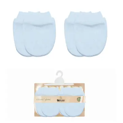 Bistyle Eldiven 2li I Love Blue Mavi