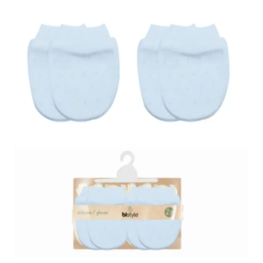 Bistyle Eldiven 2li I Love Blue Mavi - 1