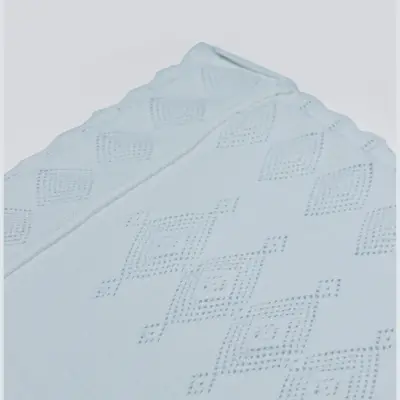 Bistyle Erkek Battaniye Triko Knitwear Colors Mavi - 3