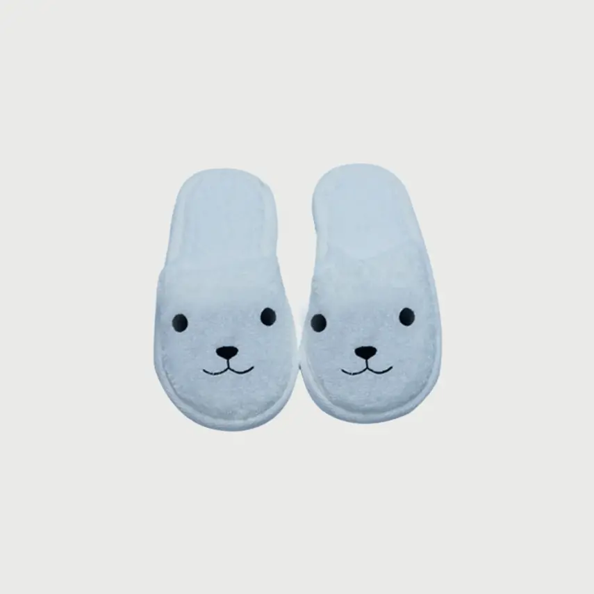 Bistyle Erkek Bebek Bornoz Luluco Bear Mavi - 3