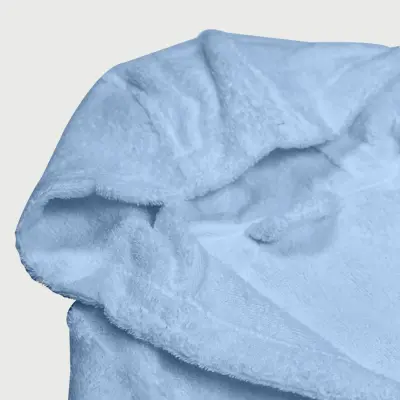 Bistyle Erkek Bebek Bornoz Luluco Bear Mavi - 2