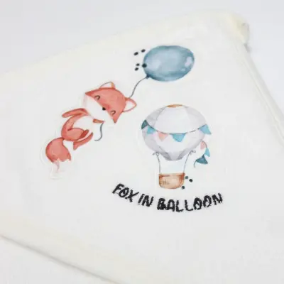 Bistyle Erkek Havlu Baloons Live In Mavi - 2