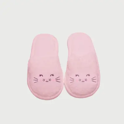 Bistyle Kız Bebek Bornoz Luluco Sweet Rabbit Pembe - 2