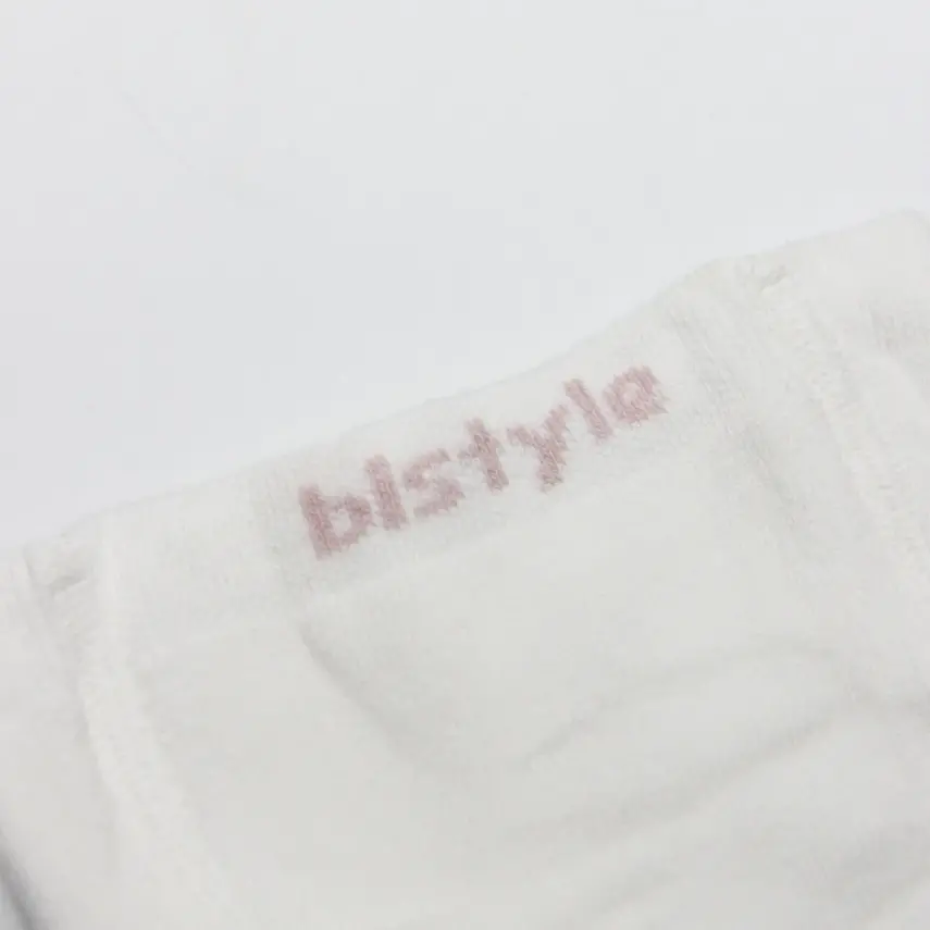 Bistyle Kız Çorap Külotlu Havlu Kaymaz Blossom Ekru - 4