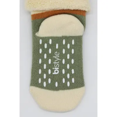Bistyle Kız Çorap Soket Havlu 2li Kaymaz Point Girl Nil - 7