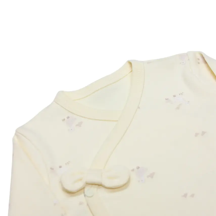 Bistyle Kız Hastane Çıkışı 5li Welcome Baby Duck Sarı - Ekru - 4