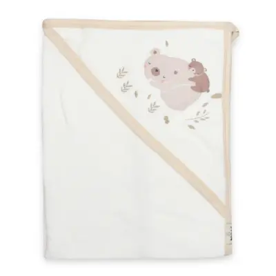 Bistyle Kız Havlu Family Bear Pembe