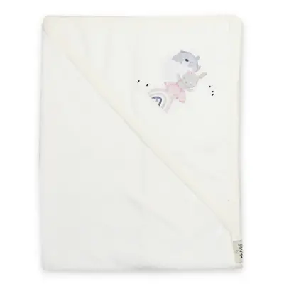 Bistyle Kız Havlu Rabbit In Love Pembe