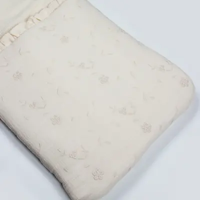 Bistyle Kız Port Bebe Müslin Lady Home Ekru - 4