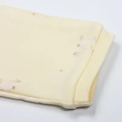 Bistyle Pantolon Patiksiz Welcome Baby Duck Sarı - Ekru - 6