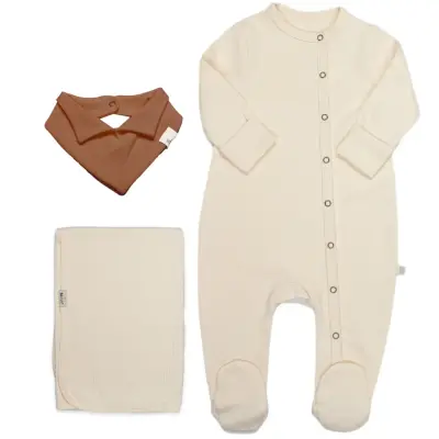 Bistyle Tulum Battaniyeli Gentleman Ekru 