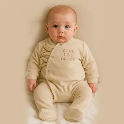 Bistyle Tulum Kadife Cool Daddy Açık Bej - 2