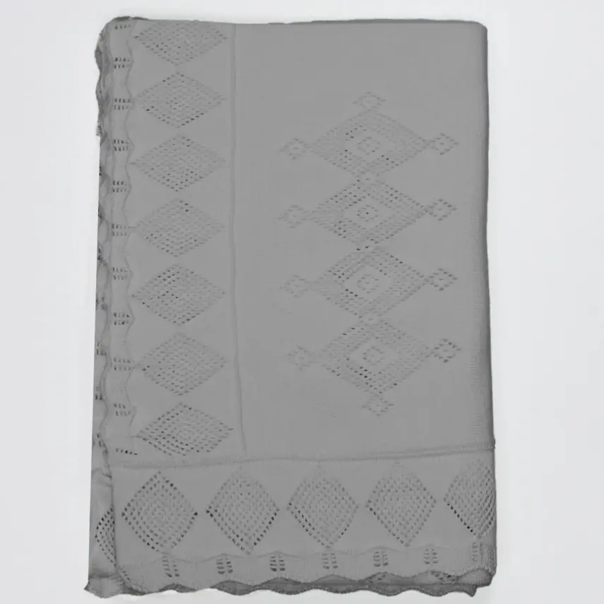 Bistyle Unisex Battaniye Triko Knitwear Colors Gri - 3