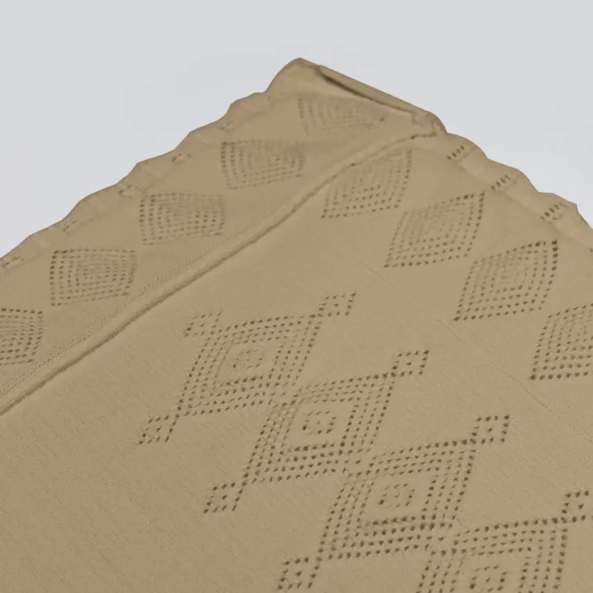 Bistyle Unisex Battaniye Triko Knitwear Colors Koyu Kahverengi - 6