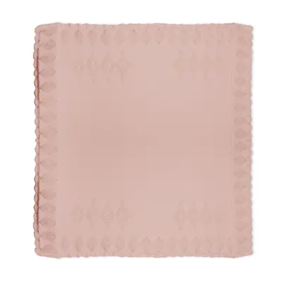 Bistyle Unisex Battaniye Triko Knitwear Colors Pembe - 3