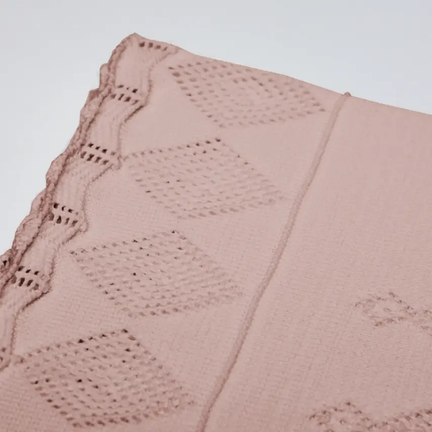 Bistyle Unisex Battaniye Triko Knitwear Colors Pembe - 5