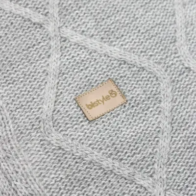 Bistyle Unisex Kundak Triko Gri - 4