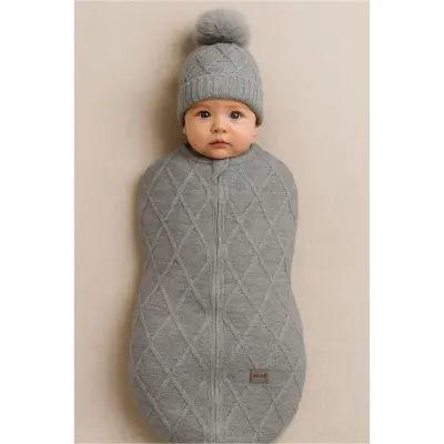 Bistyle Unisex Kundak Triko Gri - 1