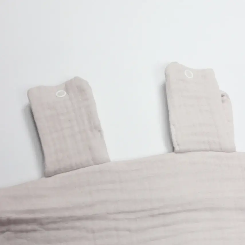 Bistyle Unisex Müslin Puset Yüz Örtüsü Püsküllü Taş - 2