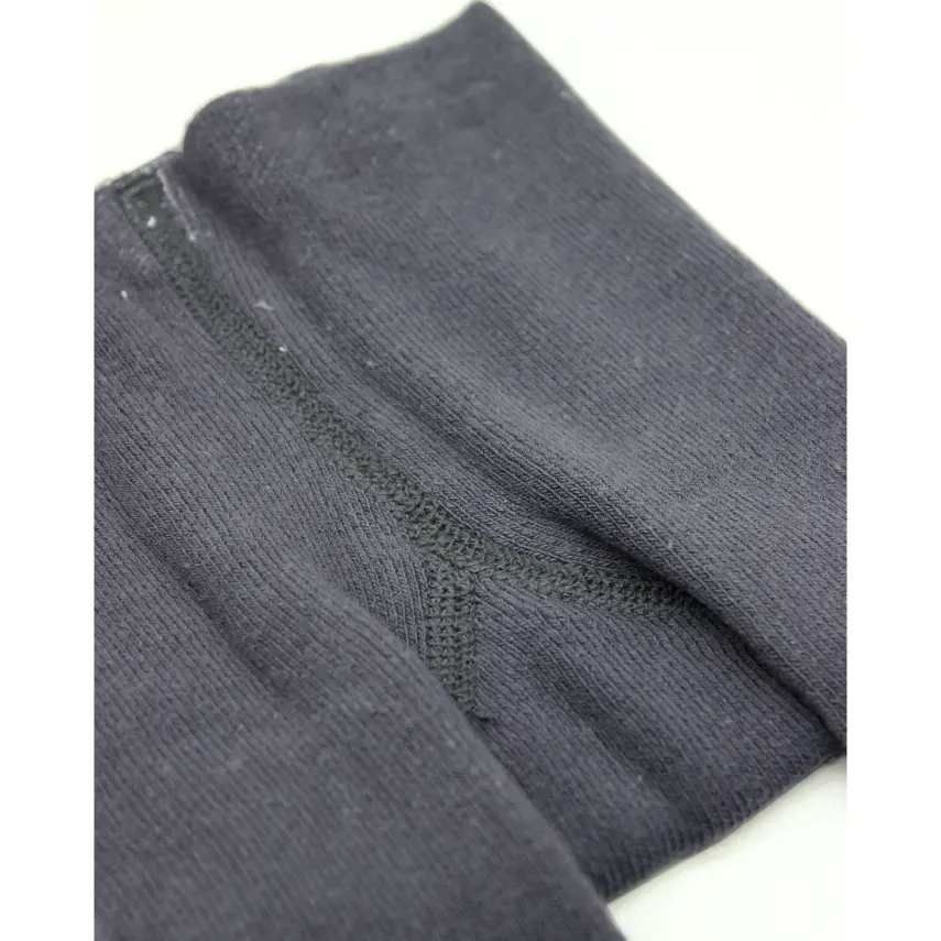 Bistyle Unisex Organik Çorap Külotlu Kaymaz Havlu Antrasit - 4