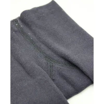 Bistyle Unisex Organik Çorap Külotlu Kaymaz Havlu Antrasit - 11