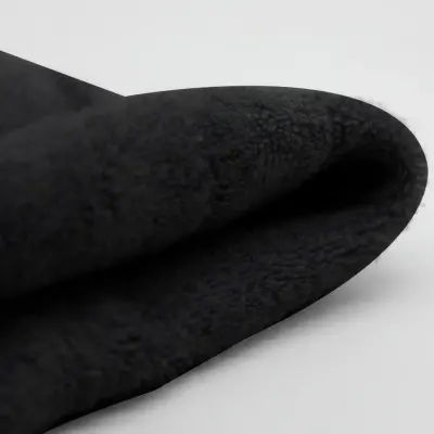 Bistyle Unisex Organik Çorap Külotlu Kaymaz Havlu Siyah - 4