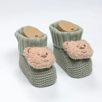 Bistyle Unisex Patik Triko Seperatörlü Aksesuarlı Nil - 6