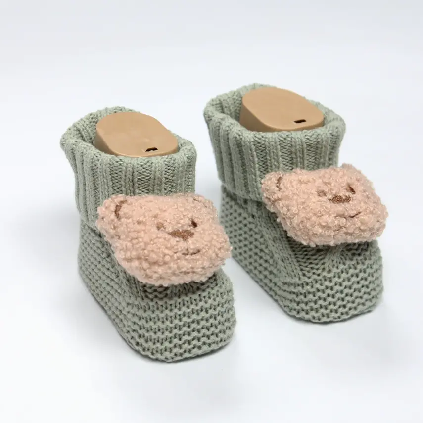 Bistyle Unisex Patik Triko Seperatörlü Aksesuarlı Nil - 6