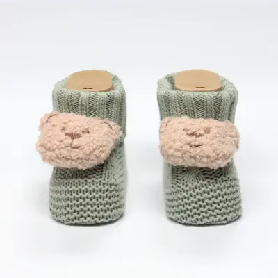 Bistyle Unisex Patik Triko Seperatörlü Aksesuarlı Nil