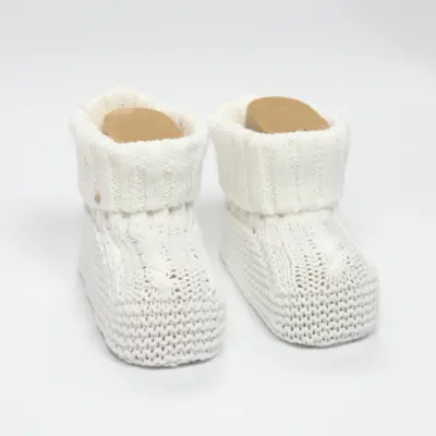 Bistyle Unisex Patik Triko Seperatörlü Ekru - 4