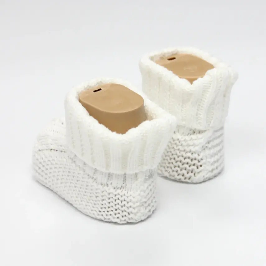 Bistyle Unisex Patik Triko Seperatörlü Ekru - 6