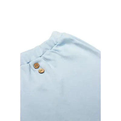 Bistyle Zıbın Takımı 3lü Curly Lamb Bej - Mavi - Ekru - 2