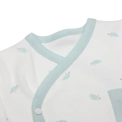 Bistyle Zıbın Takımı 3lü Hello World Mint - Ekru - 2