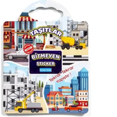 Bitmeyen Sticker Kitabım Taşıtlar - 3