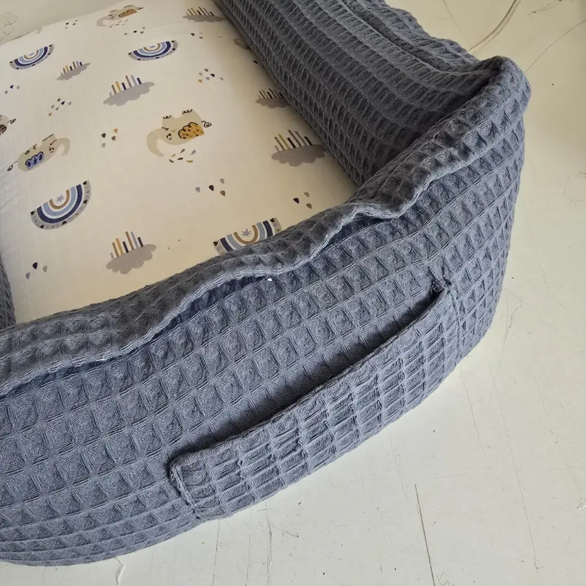 Bm Care Babynest Anne & Baba Yanı Yatağı Pembe Gökkuşağı - 5