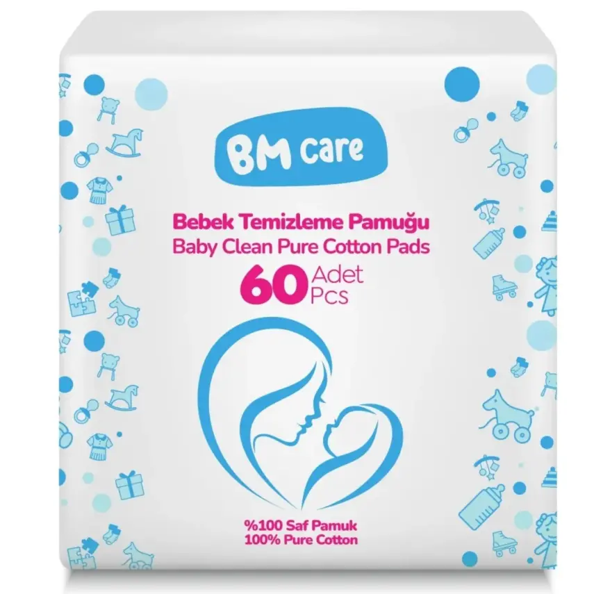 BM Care Bebek Temizleme Pamuğu 1440 Adet 24*60'lı - 9