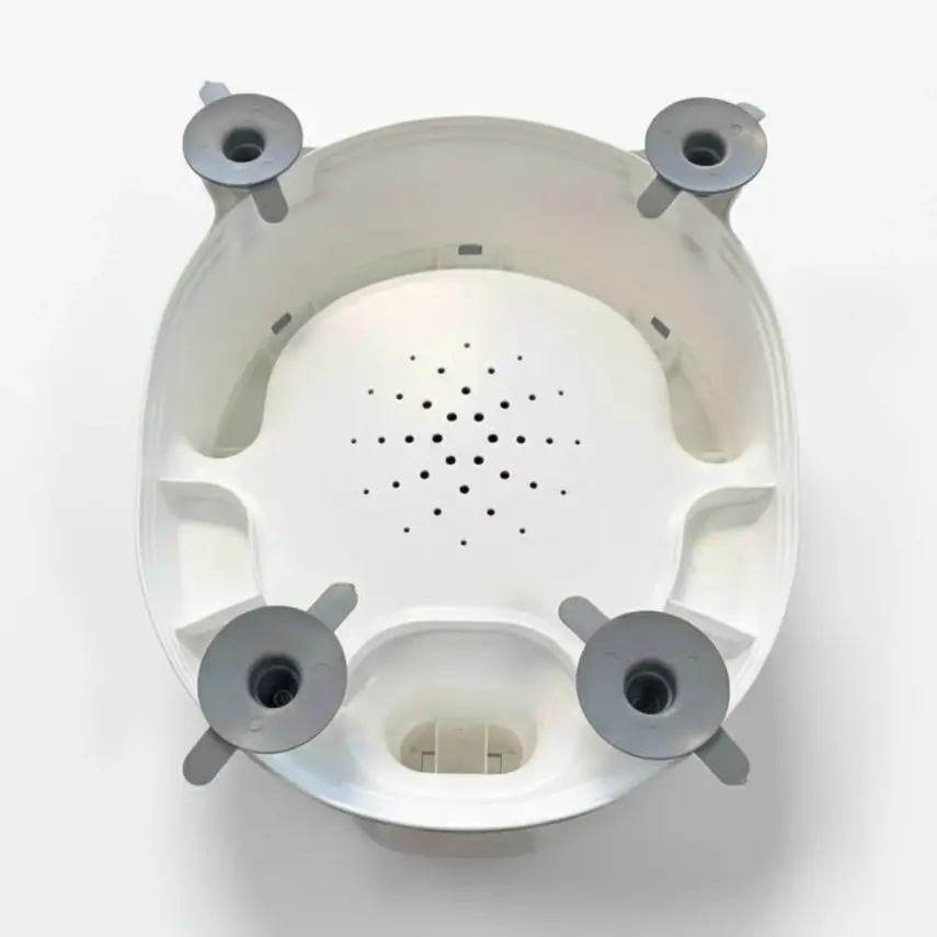 BM Care Önden Açılır Bebek Banyo&Mama Oturağı Beyaz - 18