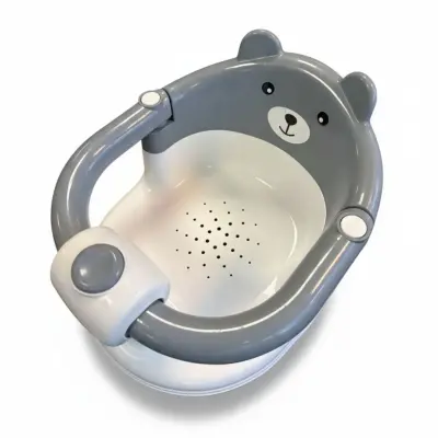 BM Care Önden Açılır Bebek Banyo&Mama Oturağı Beyaz - 16