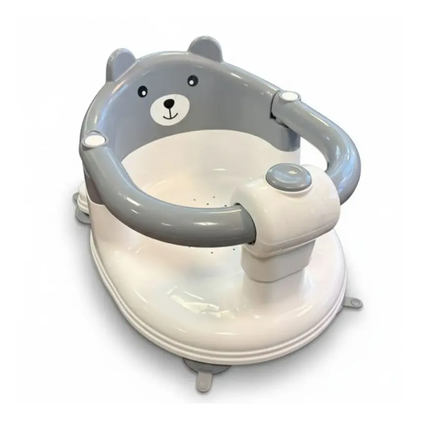 BM Care Önden Açılır Bebek Banyo&Mama Oturağı Beyaz - 2