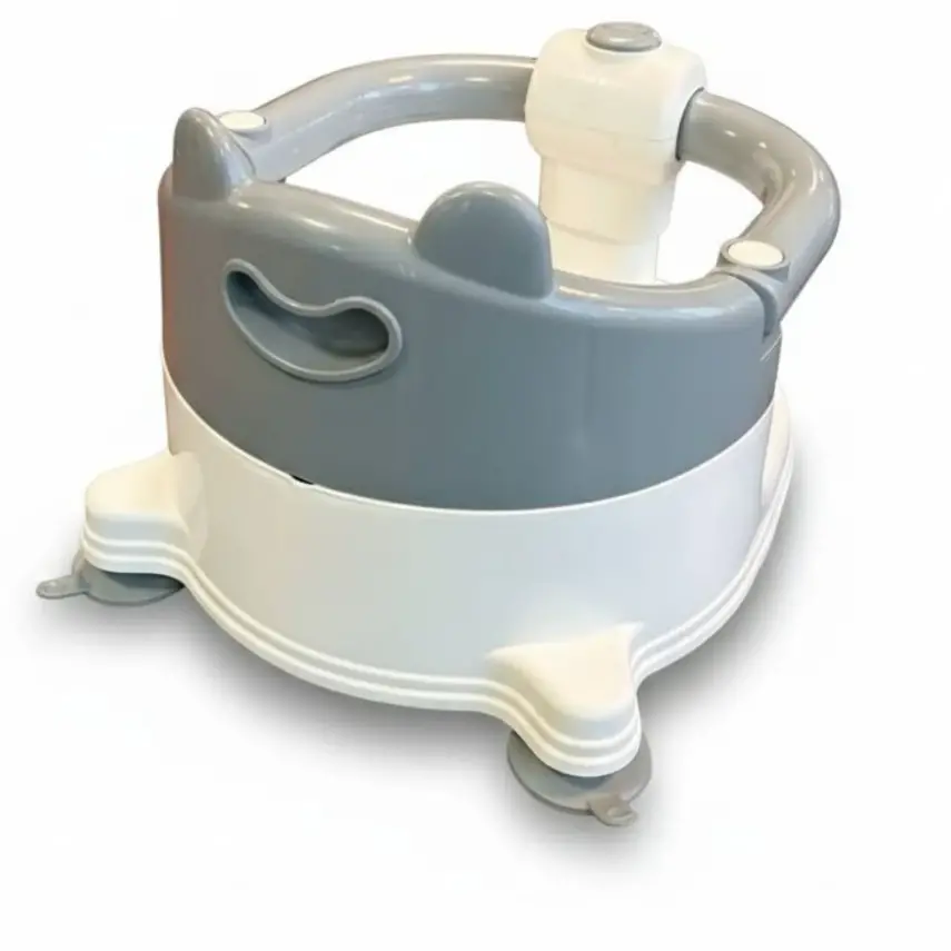 BM Care Önden Açılır Bebek Banyo&Mama Oturağı Beyaz - 9