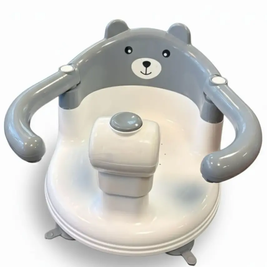 BM Care Önden Açılır Bebek Banyo&Mama Oturağı Beyaz - 13