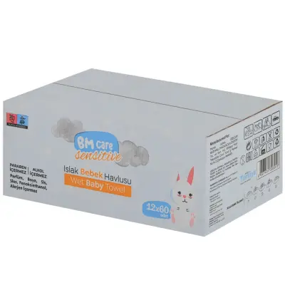BM Care Sensitive Islak Havlu 12x60lı - 7