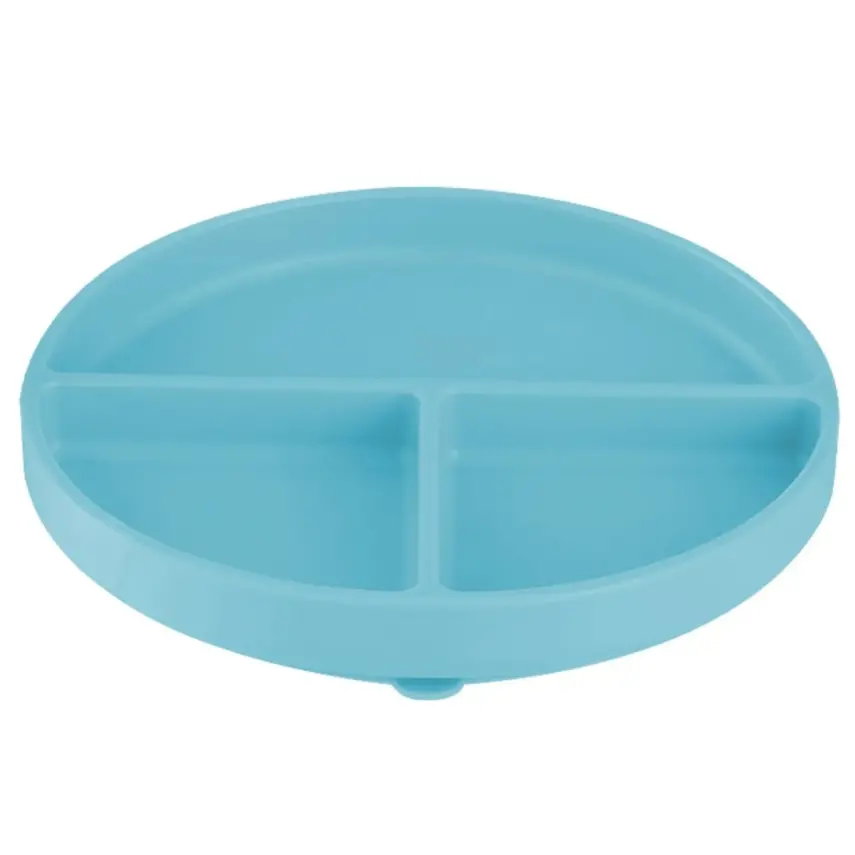 BM Care Silikon Beslenme Seti 3 lü Mavi - 5