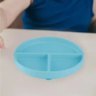 BM Care Silikon Beslenme Seti 3 lü Mavi - 6