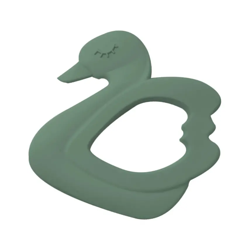 BM Care Silikon Kuğu Diş Kaşıyıcı Yeşil - 1