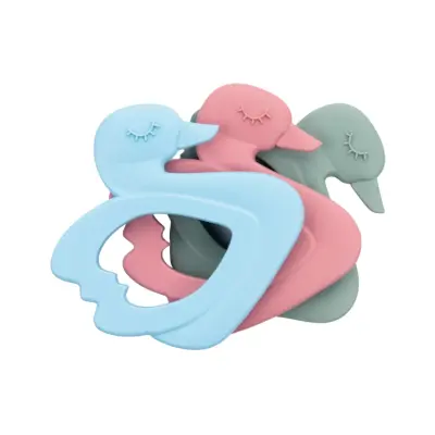 BM Care Silikon Kuğu Diş Kaşıyıcı Yeşil - 3