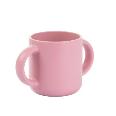 Bm Care Silikon Kulplu Mini Bardak 4+ay-pembe - 1