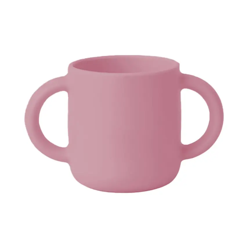 Bm Care Silikon Kulplu Mini Bardak 4+ay-pembe - 9